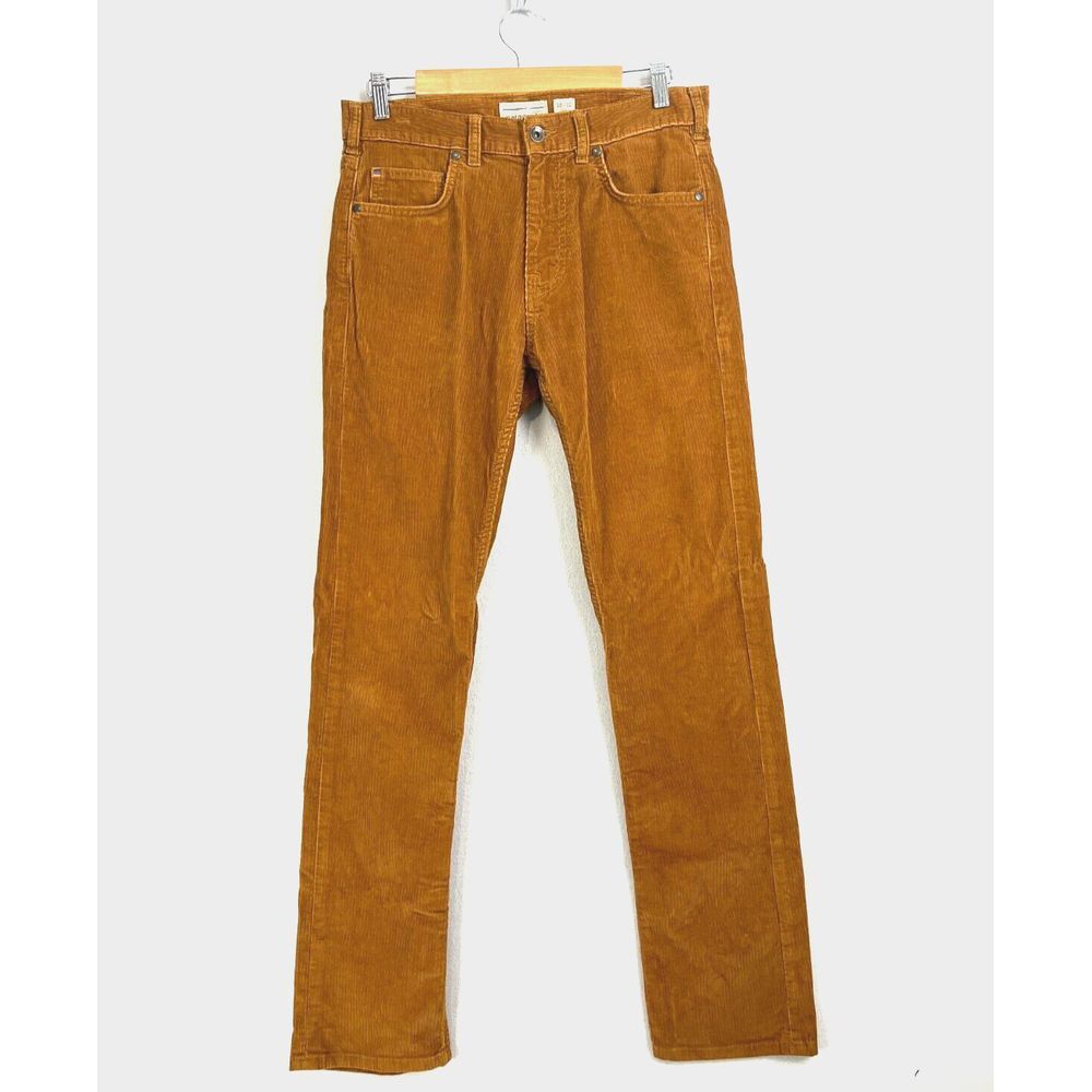 PATAGONIA Straight Fit Cords Pants in Mojave Khaki Size 30 x 32 Corduroy Organic